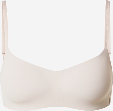 Bustier Soutien-gorge Tommy Hilfiger Underwear en beige : devant