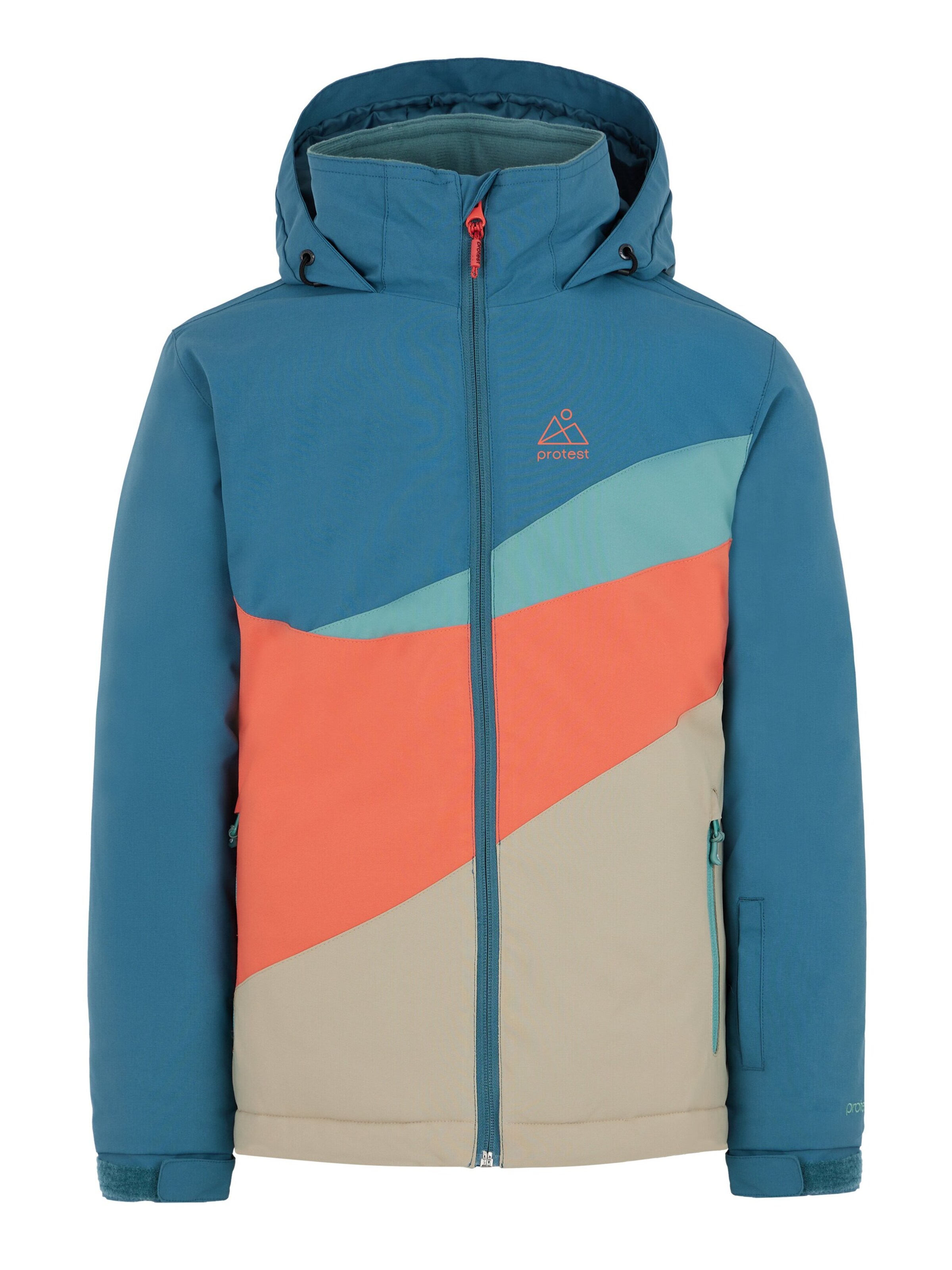 PROTEST Sportjacke 'PRTCOOT JR'‌‌‌‌‌‌‌‌‌‌ in Blau: Vorderseite