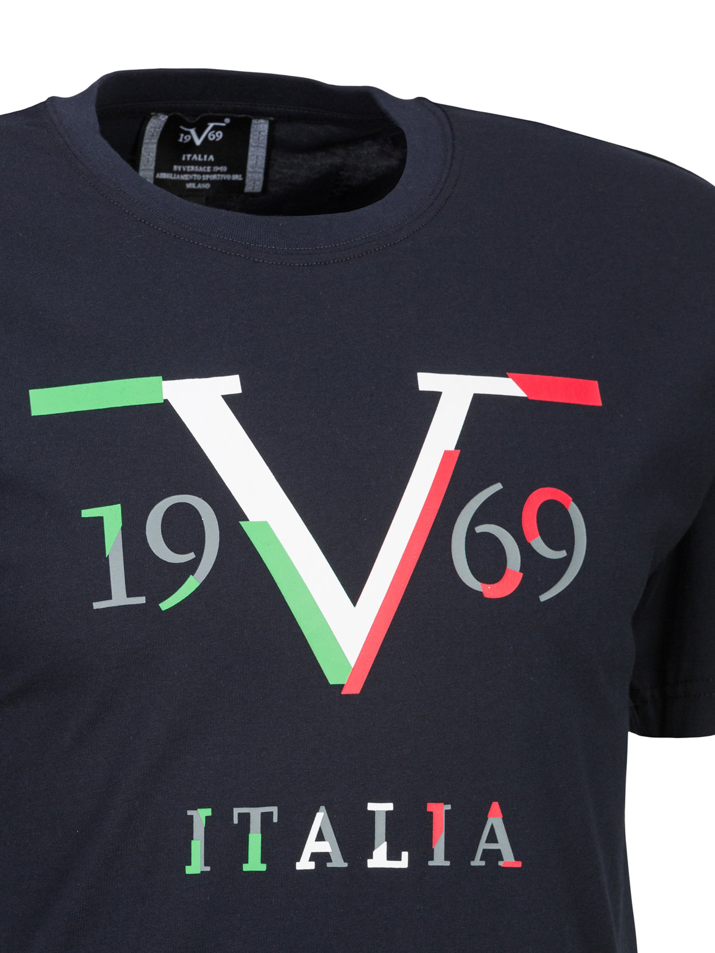 19V69 ITALIA Shirt 'Pedro' in Blue