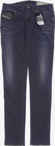 DIESEL Pants in S in Blue: front