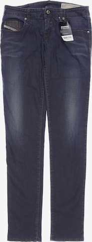 DIESEL Pants in S in Blue: front