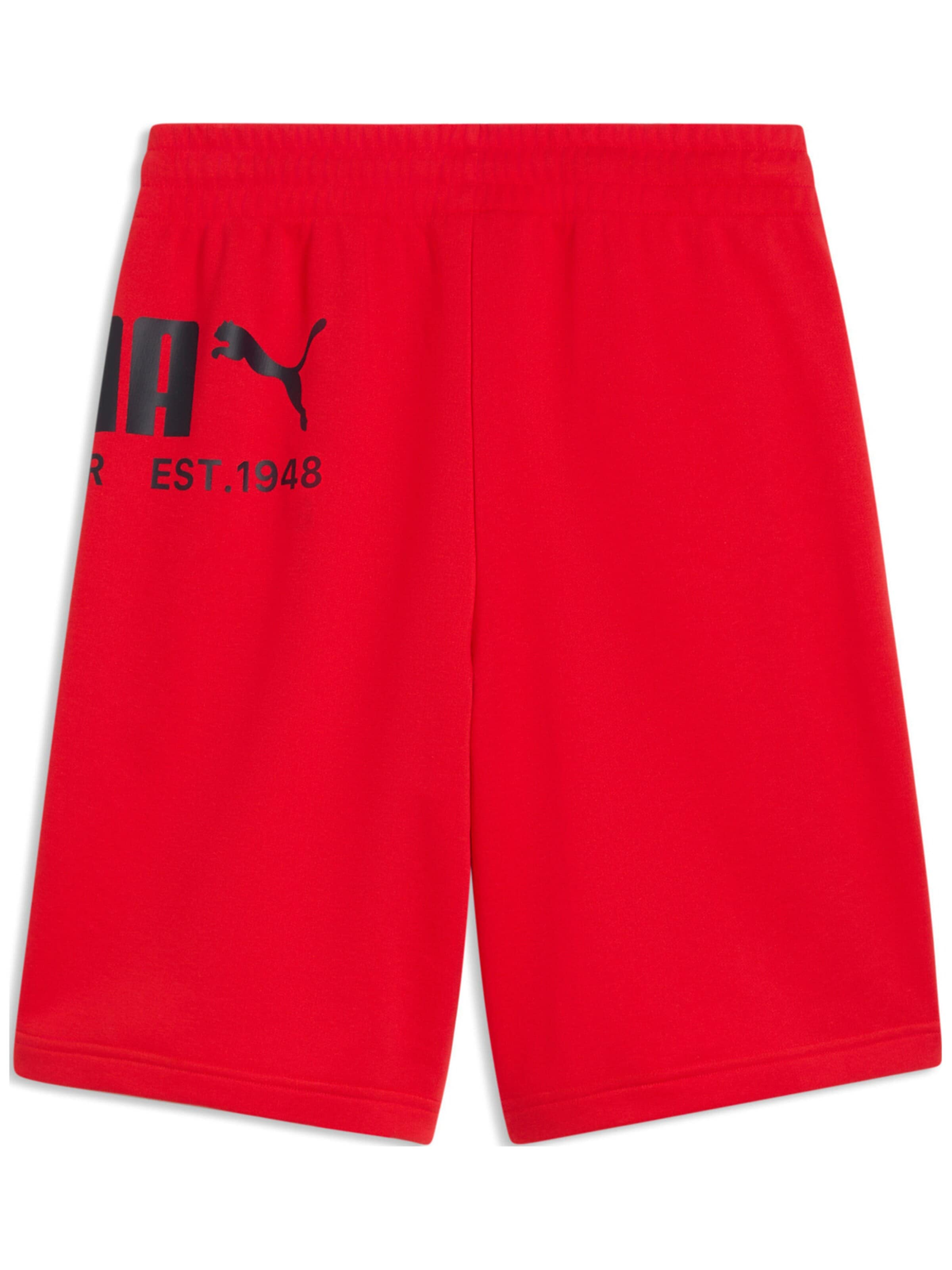 PUMA - regular Pantalón deportivo 'Puma Sport Graphic Shorts Tr' en rojo