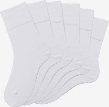 ROGO Socks in White: front