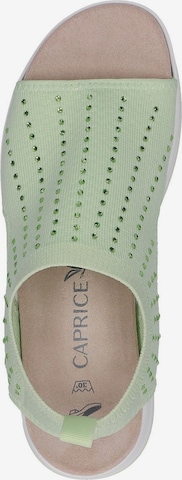 CAPRICE Sandals in Green