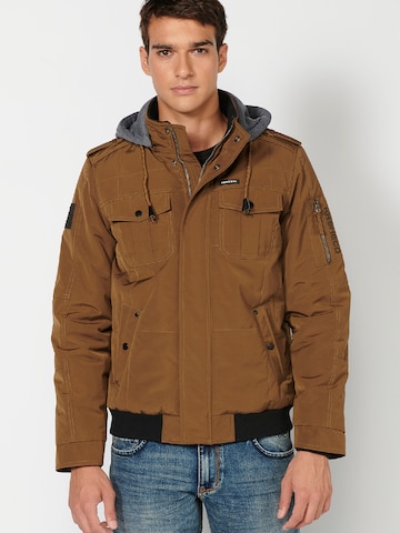 KOROSHIPrijelazna jakna - smeđa boja: prednji dio