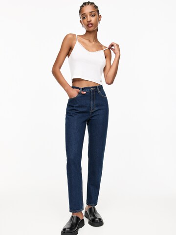Pull&Bear Normalny krój Jeansy w kolorze niebieski