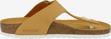 BIRKENSTOCK Zehentrenner 'Gizeh' in Gelb