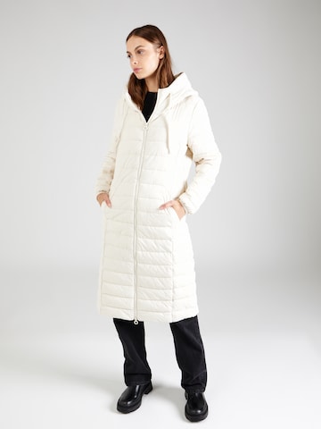 s.Oliver Ανοιξιάτικο και φθινοπωρινό παλτό σε λευκό: μπροστά