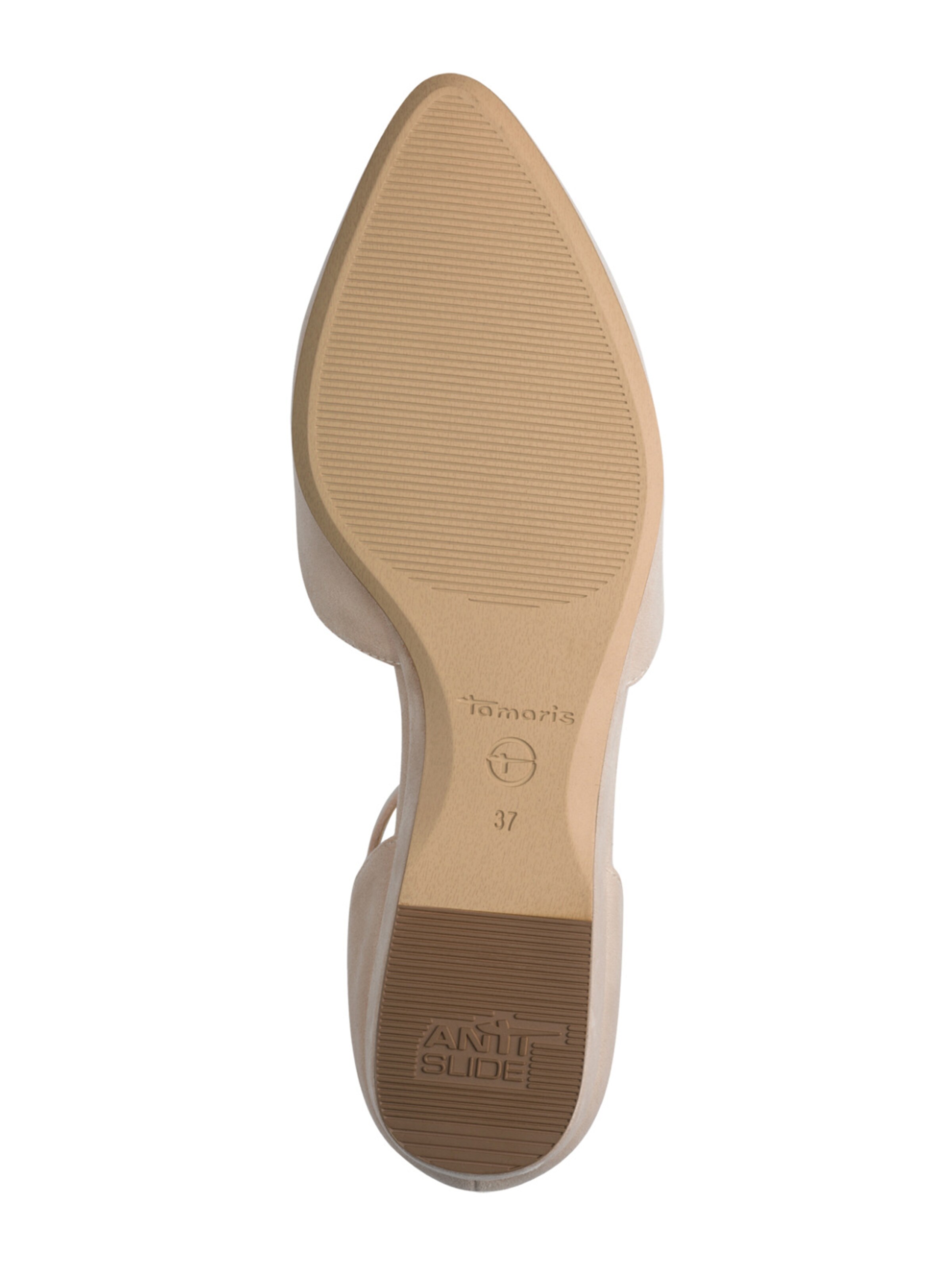 Ballerines à lanières Tamaris en beige