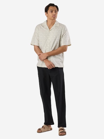 Denim Factory Comfort fit Button Up Shirt 'Resort' in White