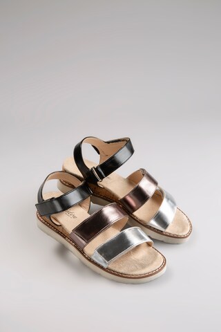 Aniston Strap Sandals in Silver