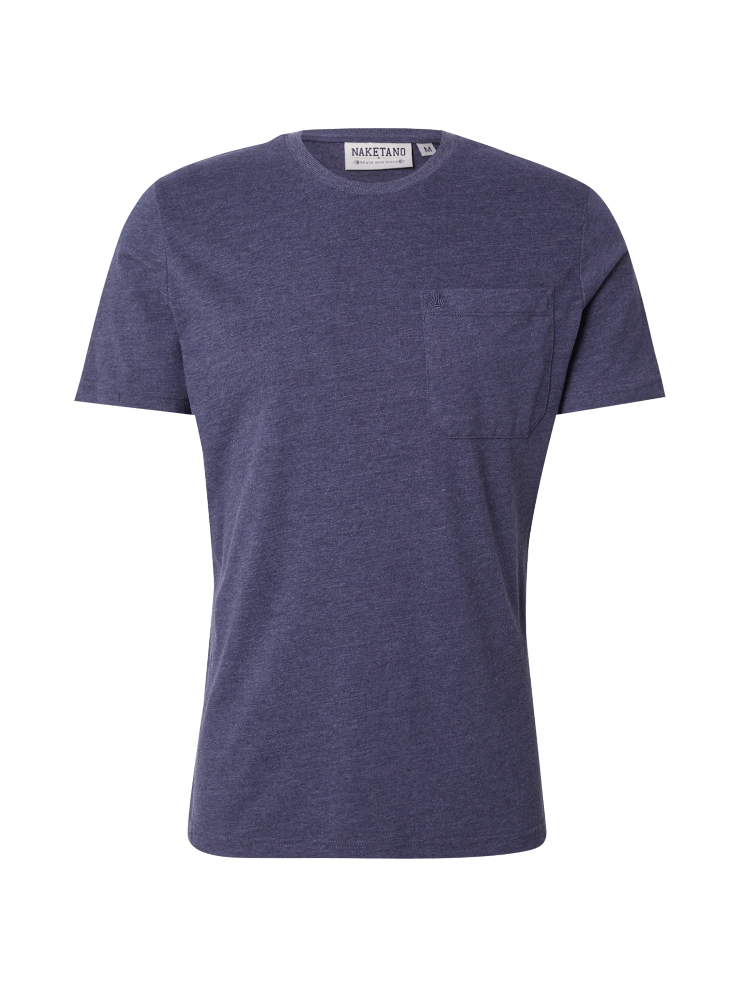 naketano Tričko - Modrá: predná strana