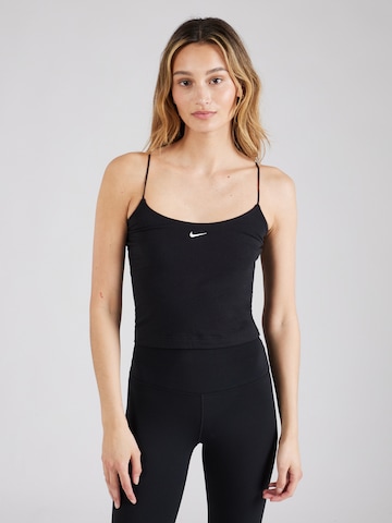 Nike Sportswear Τοπ σε μαύρο: μπροστά