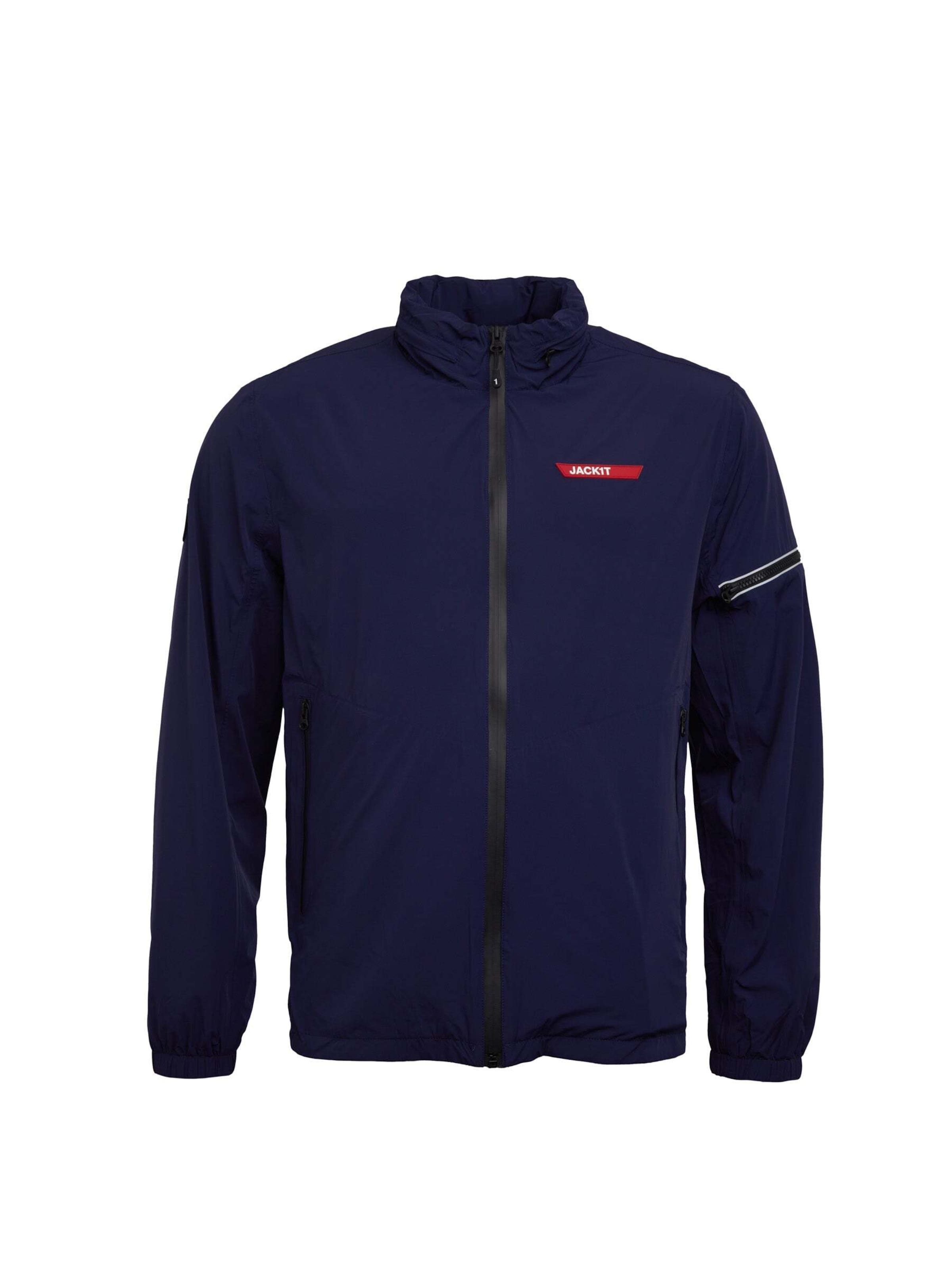Giacca per outdoor ' Palladium Jacke ' di JACK1T in blu: frontale