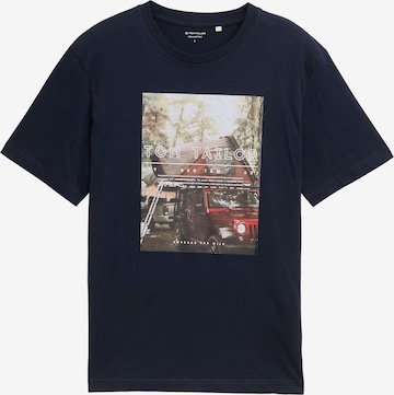 TOM TAILOR T-Shirt in Blau: Vorderseite