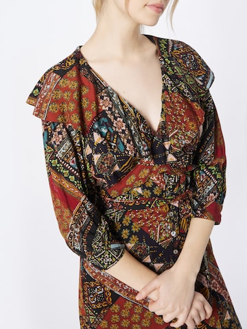 Robe-chemise 'Lennon' Free People en mélange de couleurs