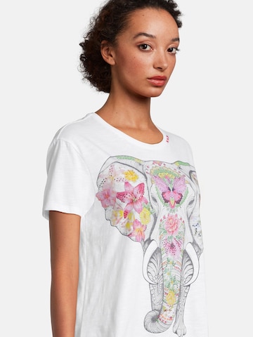T-shirt PRINCESS GOES HOLLYWOOD en blanc