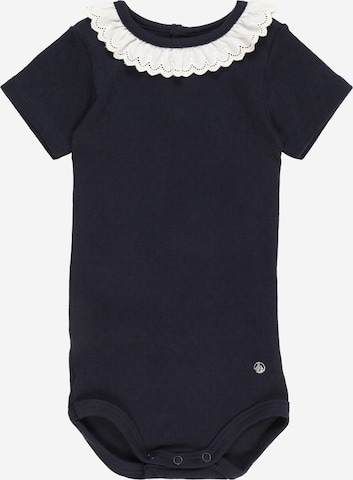 PETIT BATEAU Romper/Bodysuit in Blue: front