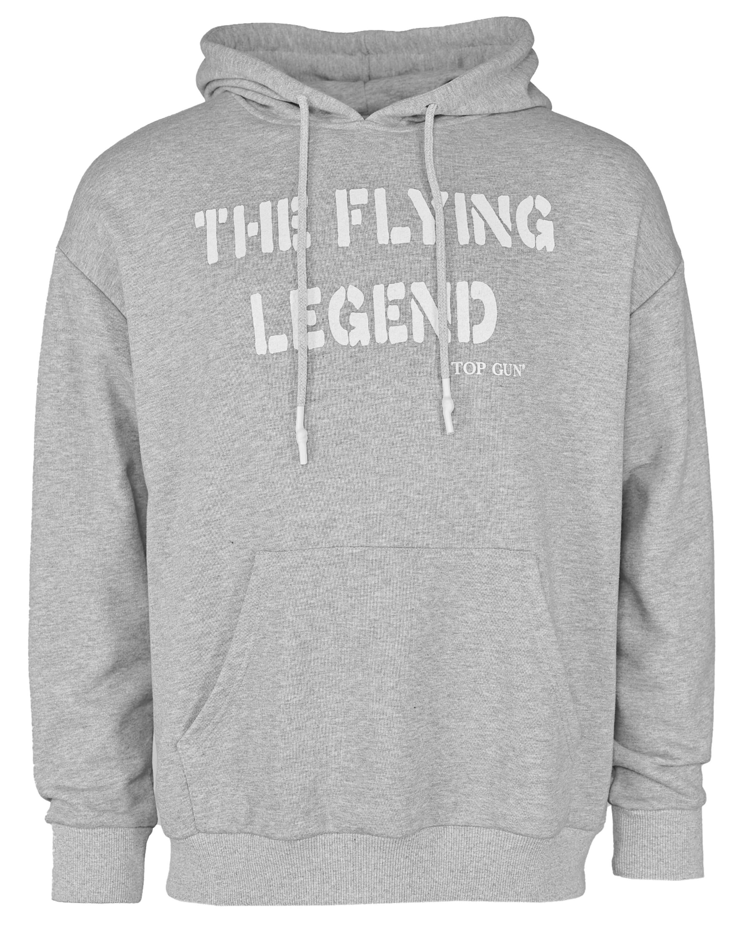 Männer Große Größen TOP GUN Sweatshirt in Graumeliert - RV56360 Männer Große Größen TOP GUN Sweatshirt in Graumeliert - RV56360