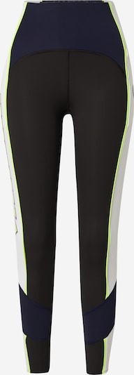 UNDER ARMOUR Pantalon de sport 'RUN EVERYWHERE' en bleu marine / jaune / noir / blanc, Vue avec produit