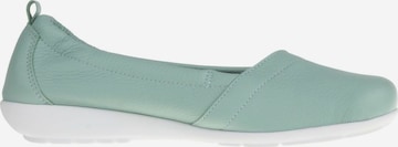 Natural Feet Slipper 'Polina' in tollem Design in Grün