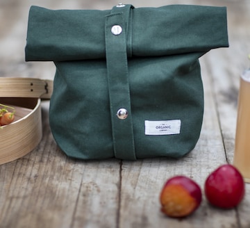 The Organic Company Box/mand 'Lunch Bag' in Groen