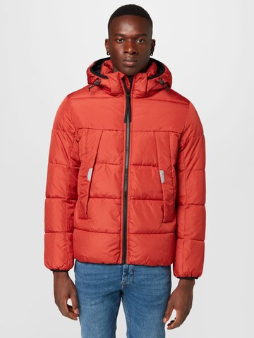 TOM TAILOR DENIM Between-Season Jacket in Red: front