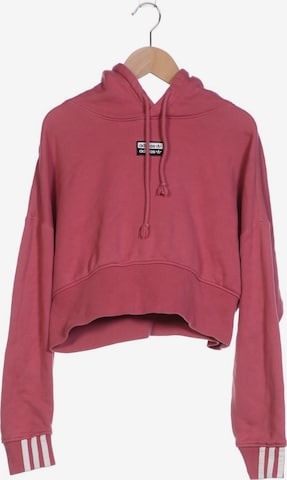 ADIDAS ORIGINALS Sweatshirt & Zip-Up Hoodie in XXS in Pink: front