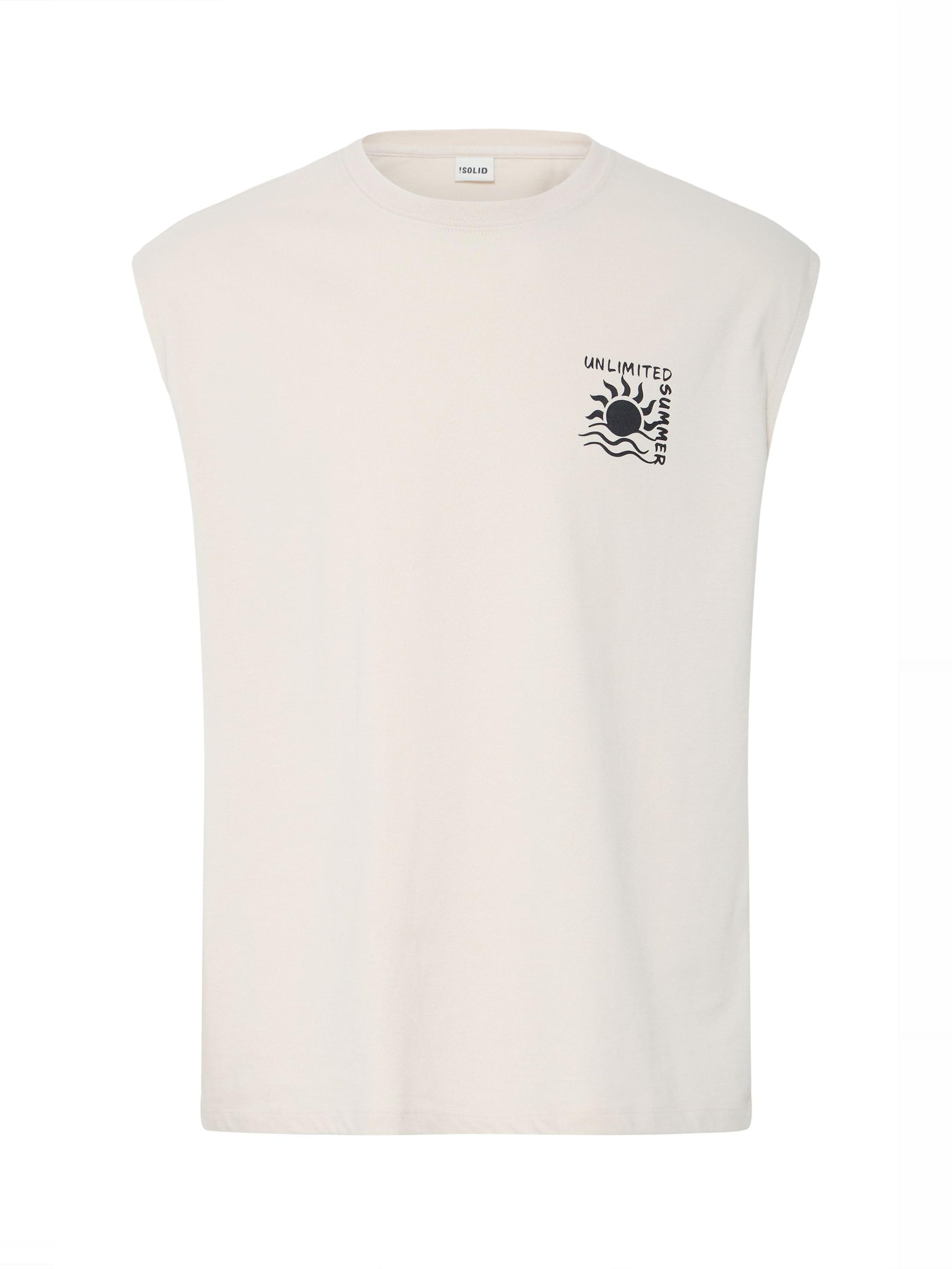 T-Shirt ' SDOlav ' !Solid en beige : devant