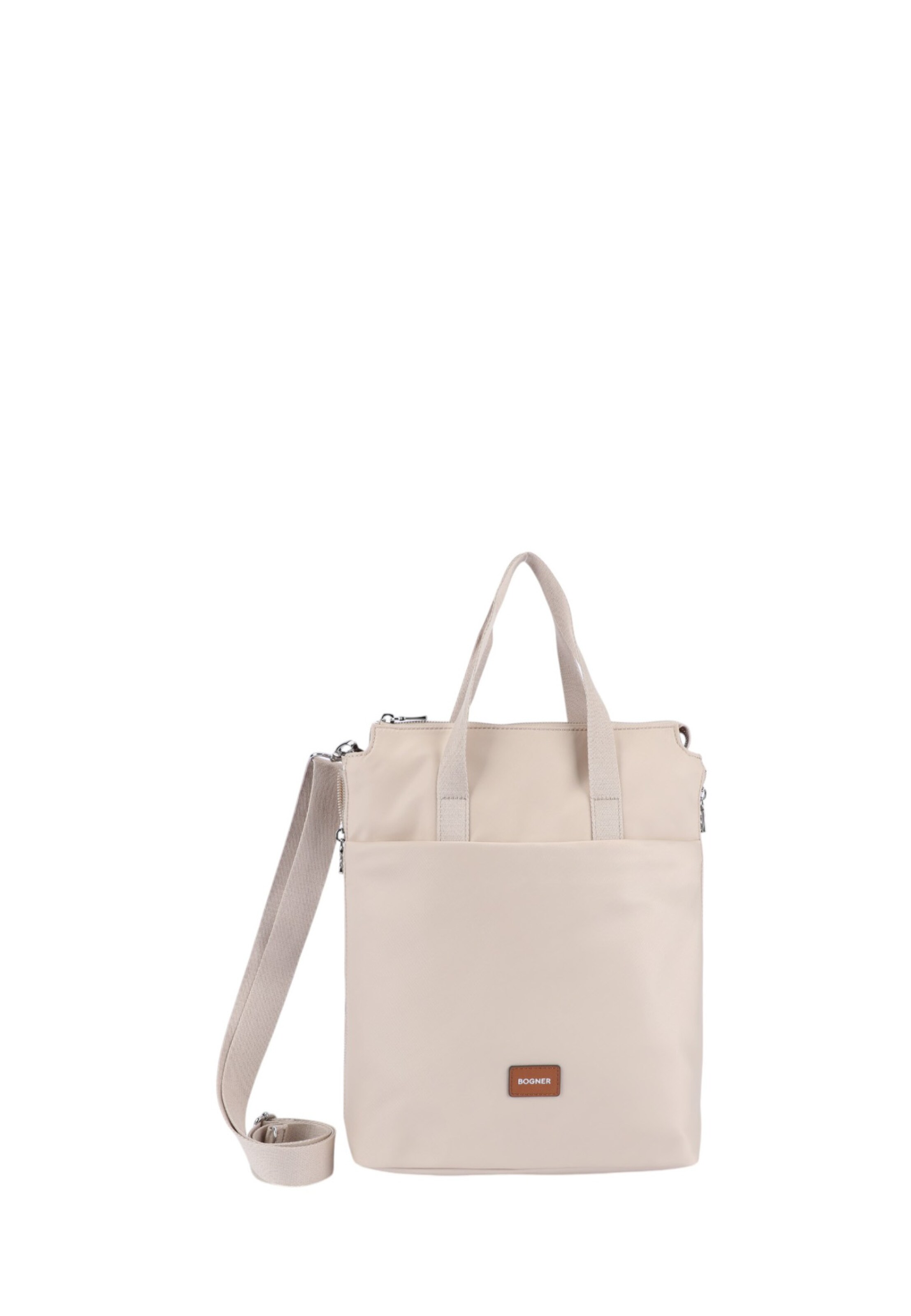 BOGNER - Mochila 'Fully 1.0 Malea' em cinzento: frente