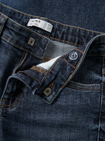 NAME IT - Bootcut Vaquero en azul