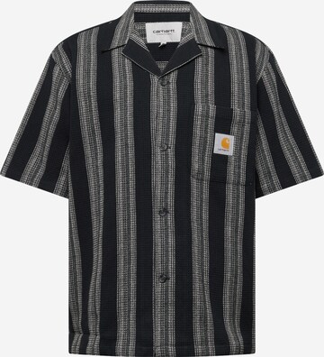 Carhartt WIP Comfort fit Overhemd 'Dodson' in Zwart: voorkant