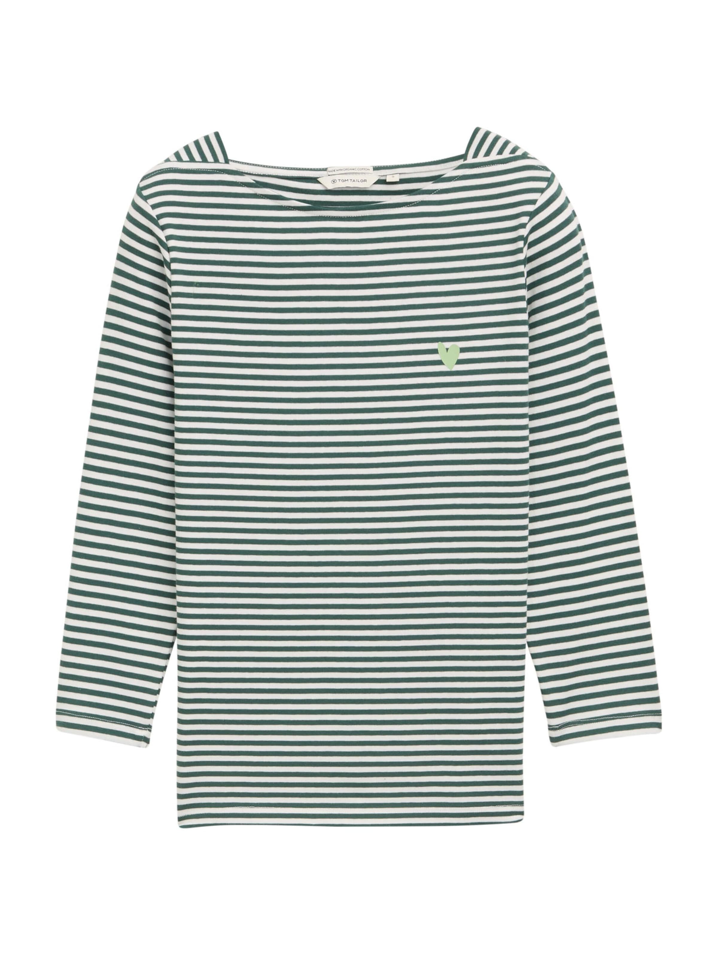 TOM TAILOR Tričko - Zelená: predná strana