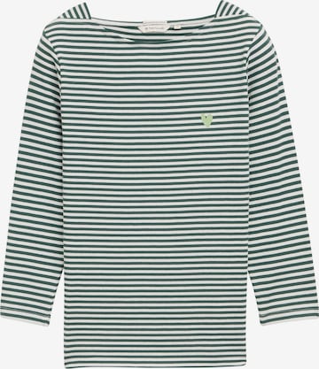 T-shirt TOM TAILOR en vert : devant