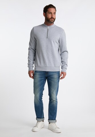 DreiMaster Maritim Pullover in Grau