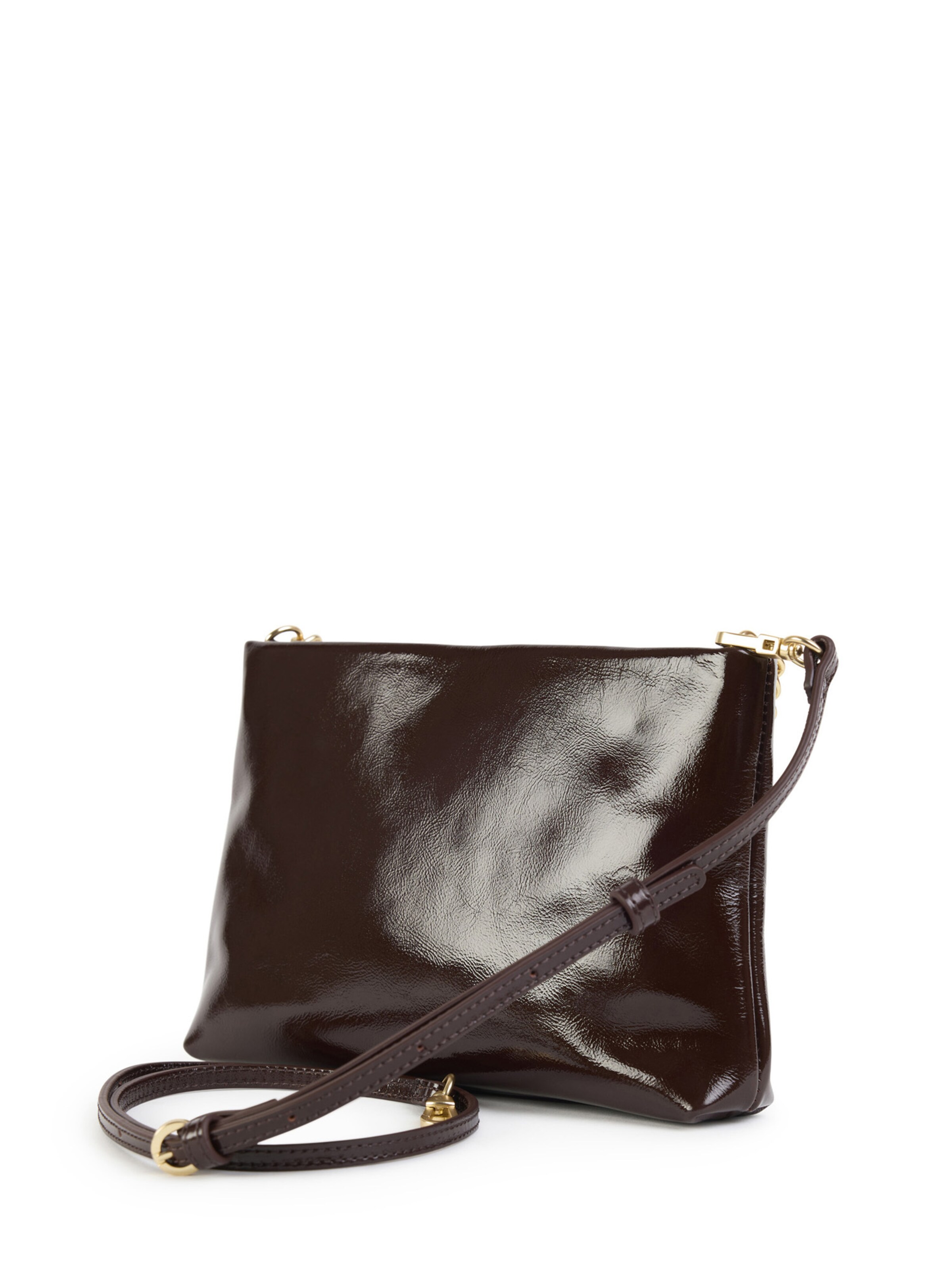 Nat&Nin Clutch 'MOLLY' i brun