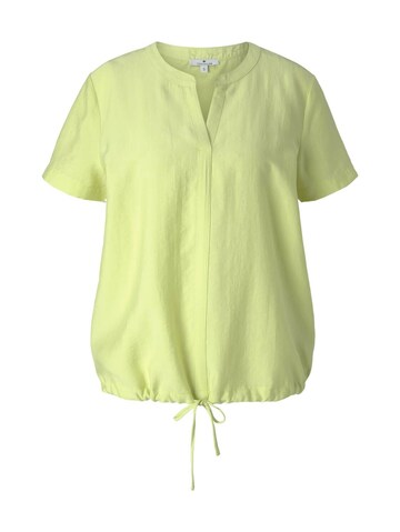 TOM TAILOR Bluse in Gelb: front
