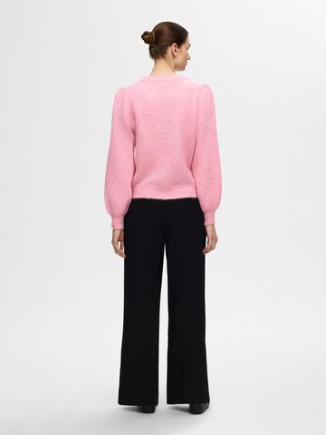 Pull-over 'SLFLulu' SELECTED FEMME en rose