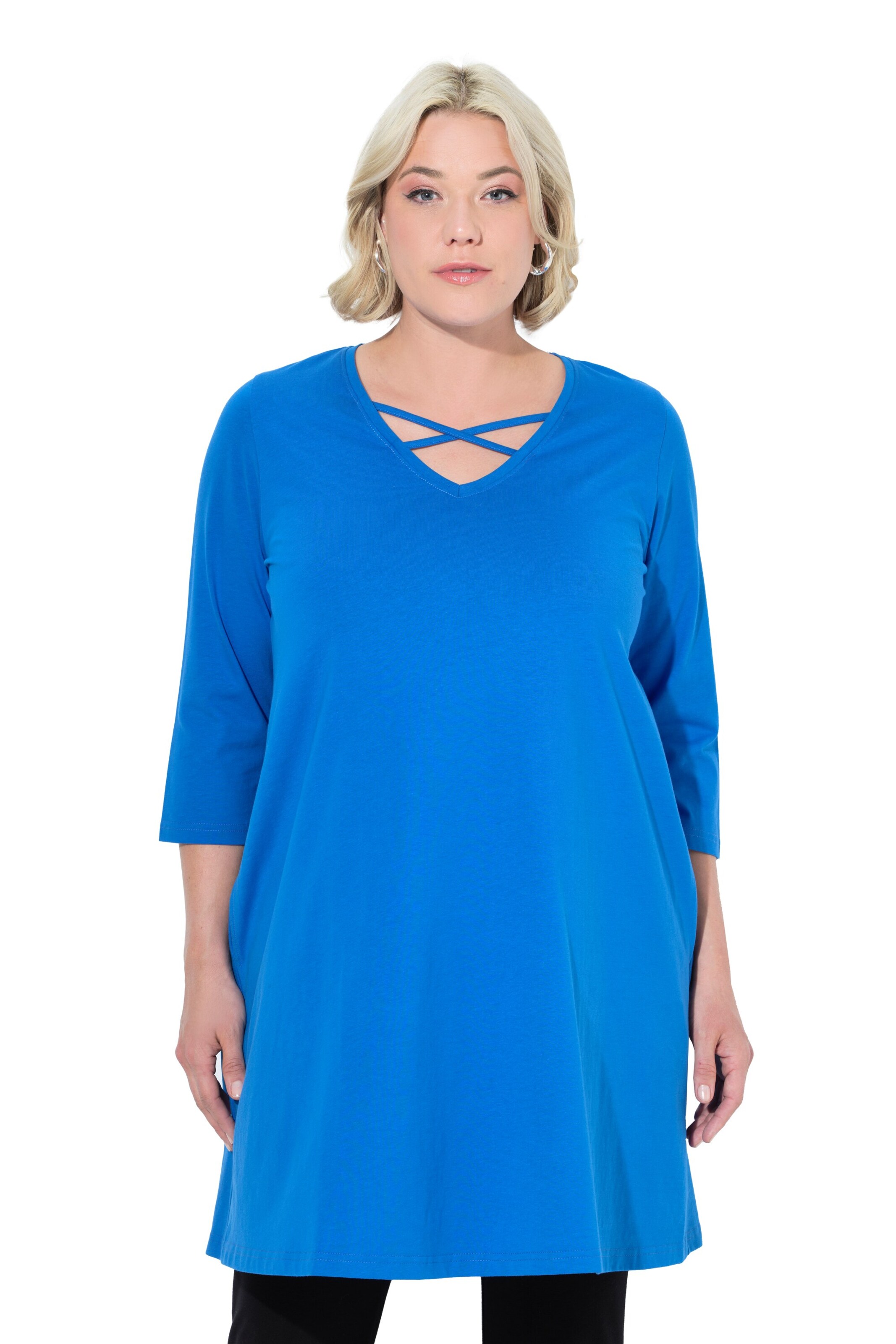 Ulla Popken Shirt in Blue: front