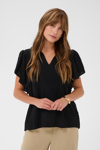 CULTURE Blouse 'CUPenny' in Black: front