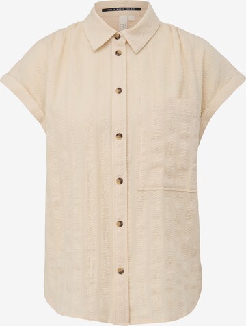 QS Bluse in Beige: predná strana