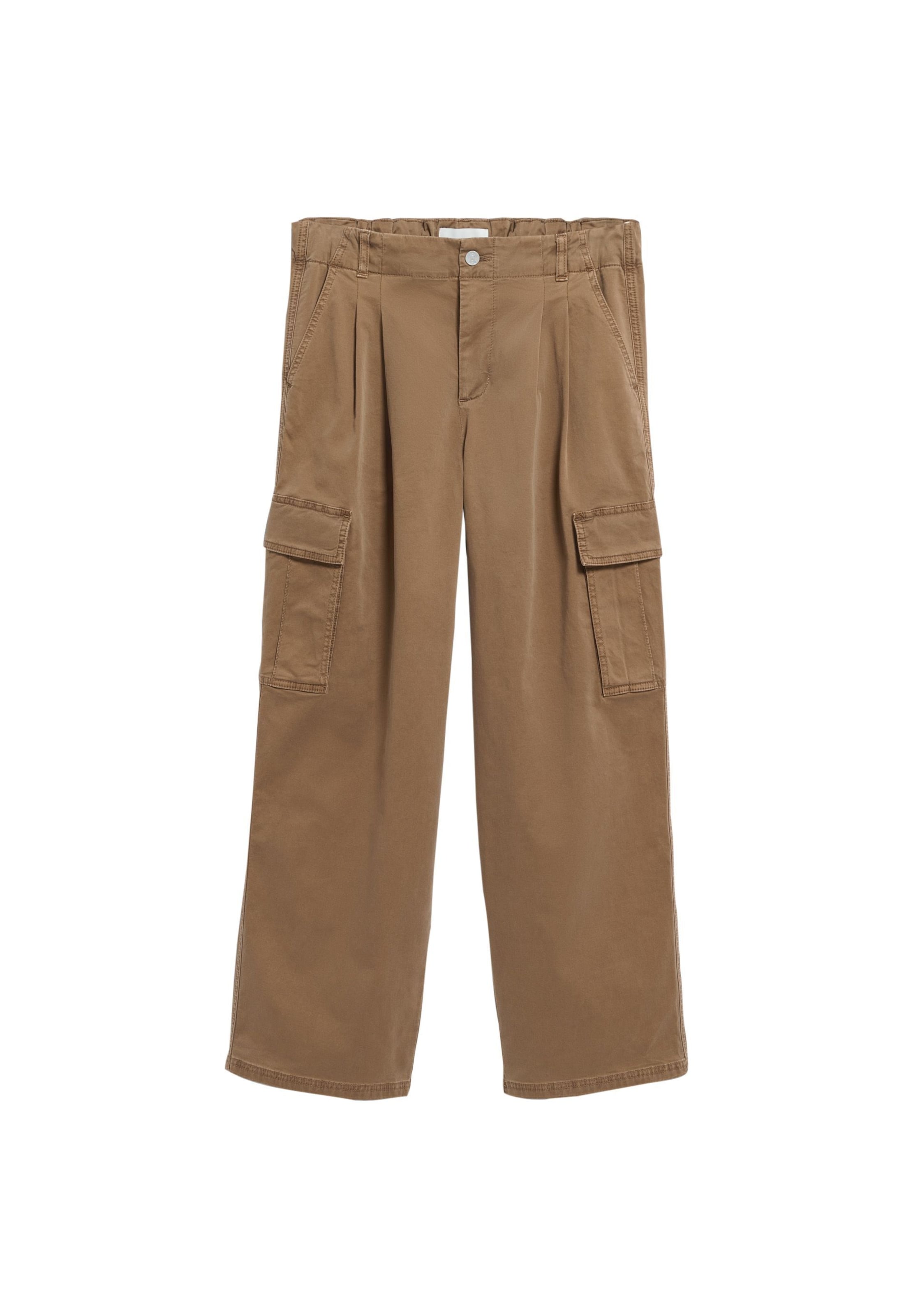 ARMEDANGELS Hose BRUSHED CARGO GMT DYE in 40 in braun, Produktansicht