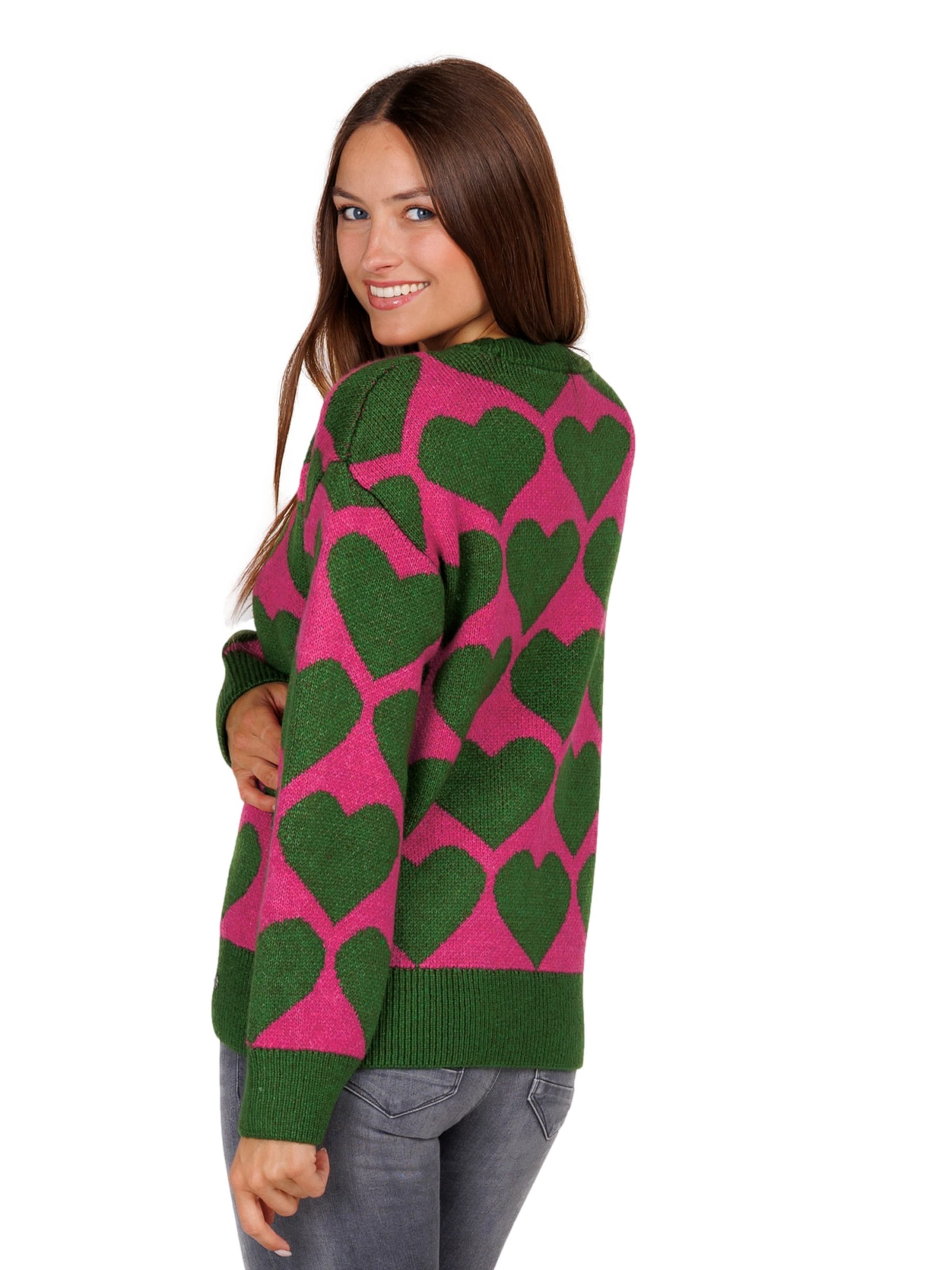 Key Largo Pullover 'BEAT' in Grün