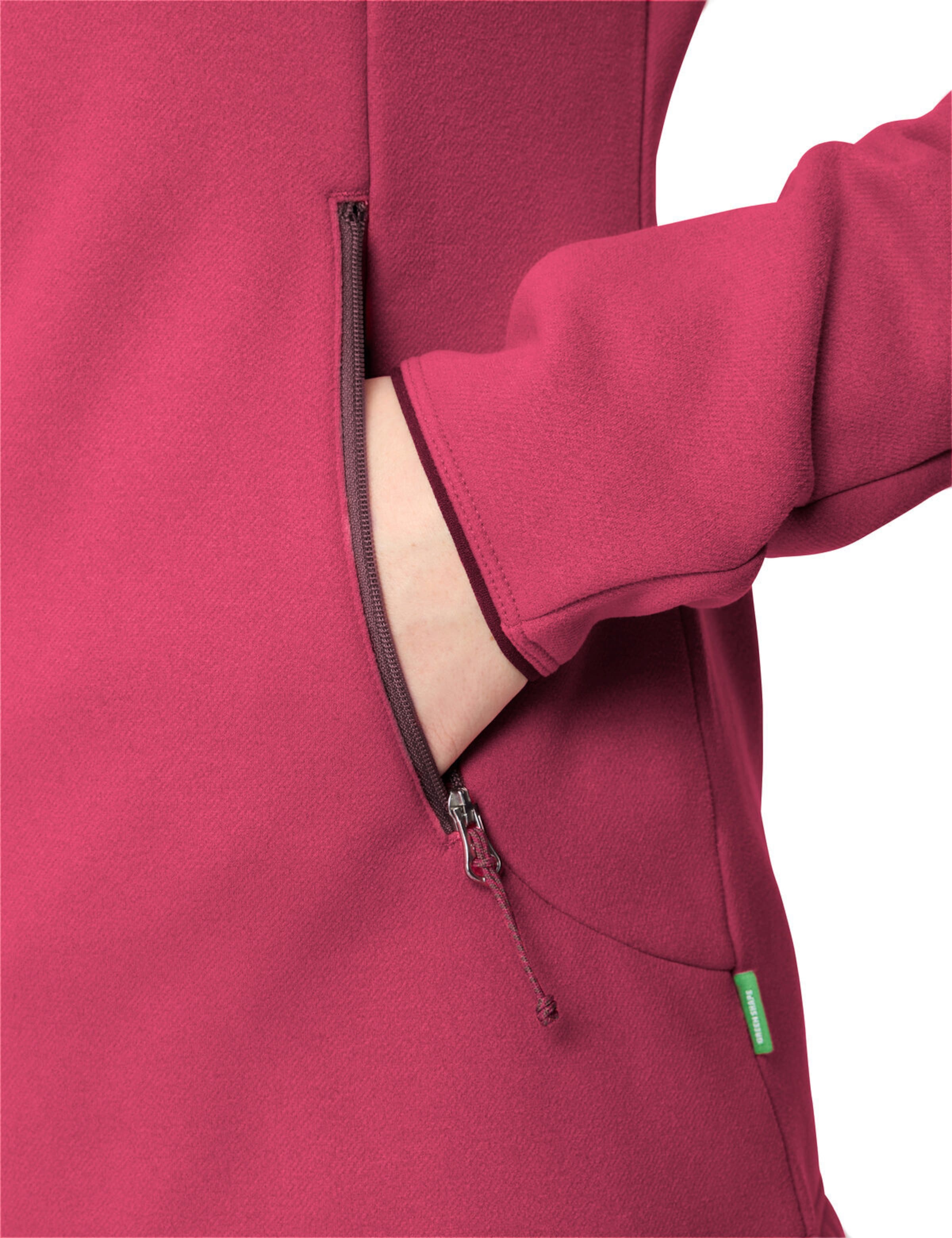 VAUDE Funktionsfleecejacke 'Idris' in Pink