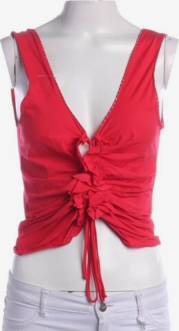 Blumarine Top / Seidentop M in Rot: predná strana