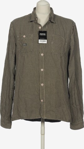 DIESEL Button Up Shirt in XL in Beige: front
