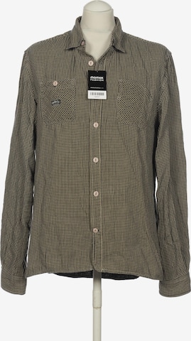 DIESEL Button Up Shirt in XL in Beige: front