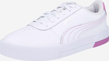 Sneaker bassa 'Carina' di PUMA in bianco: frontale