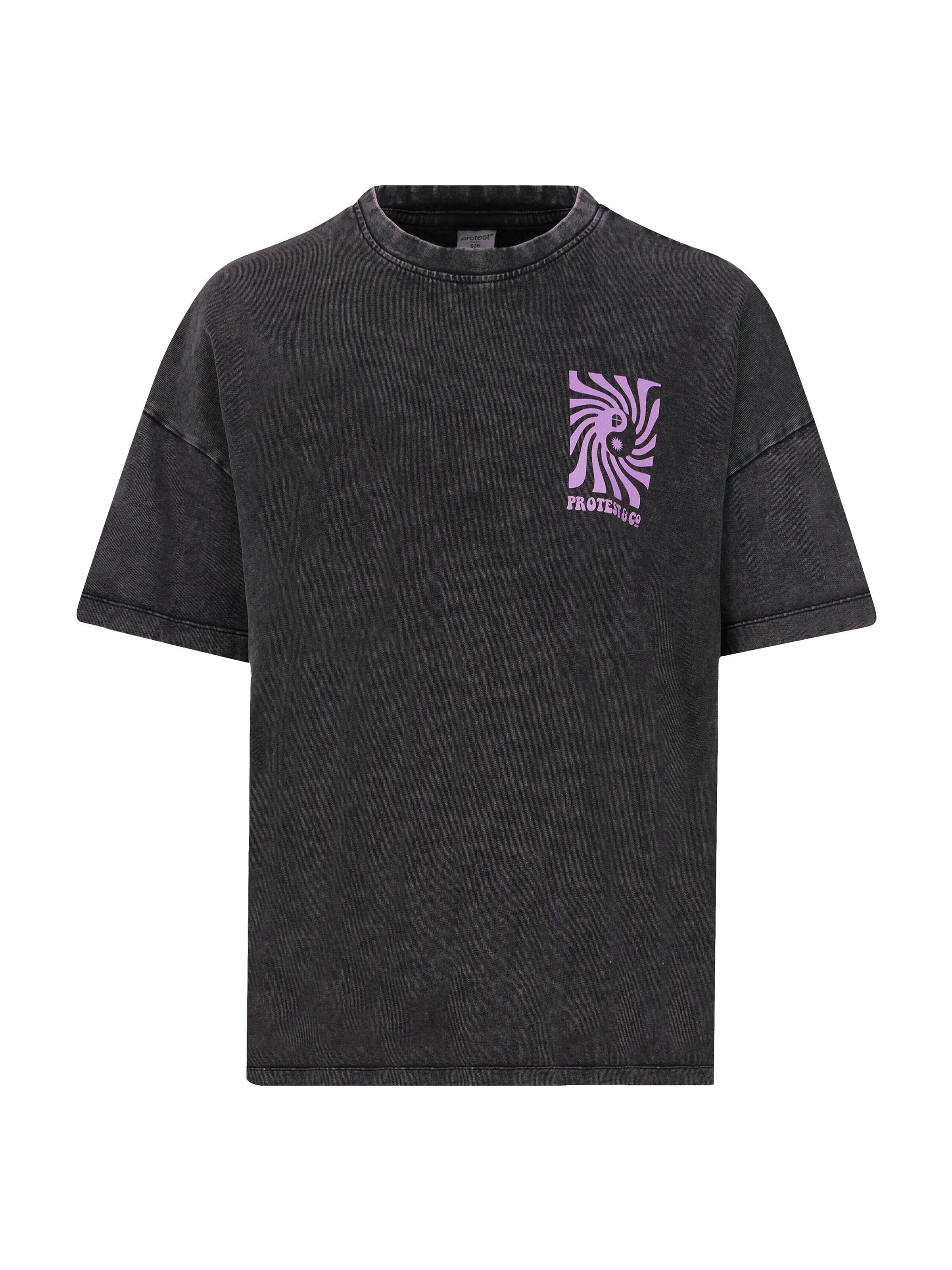 PROTEST Shirt 'PRTOlinda' in Black: front