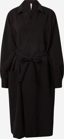 IMPERIAL Shirt Dress in Black: front